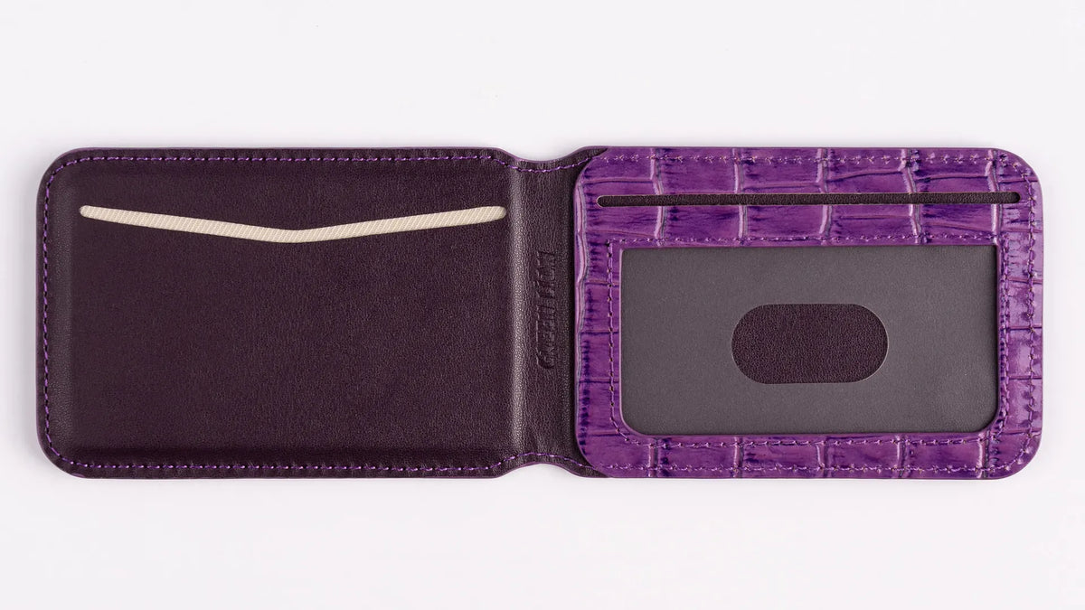 Green Lion Leather Magwallet Holder - Purple – image 6