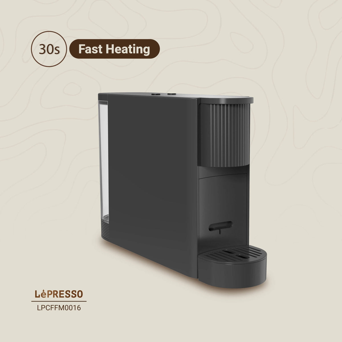 LePresso Automatic Capsule Coffee Maker Black – image 10