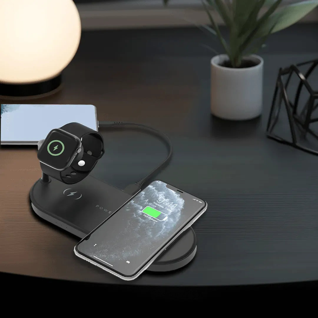 Powerology Portable 4 in 1 Wireless Charging Dock – image 11