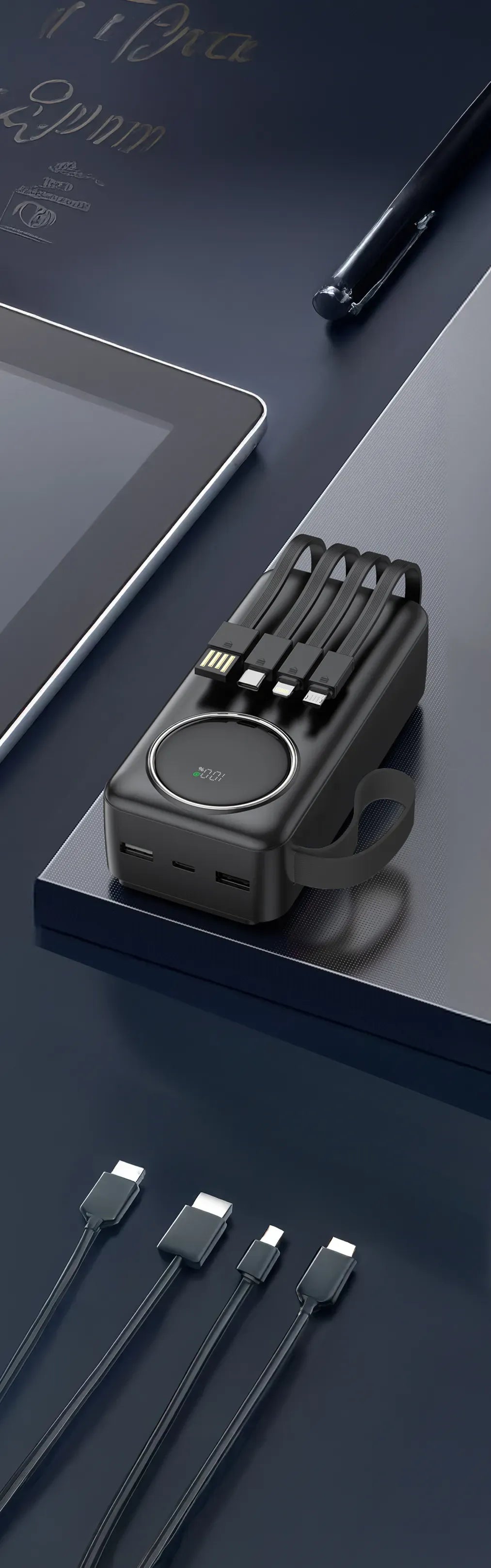 Green Lion Power Pulse 30000mAh Power Bank Black – image 4