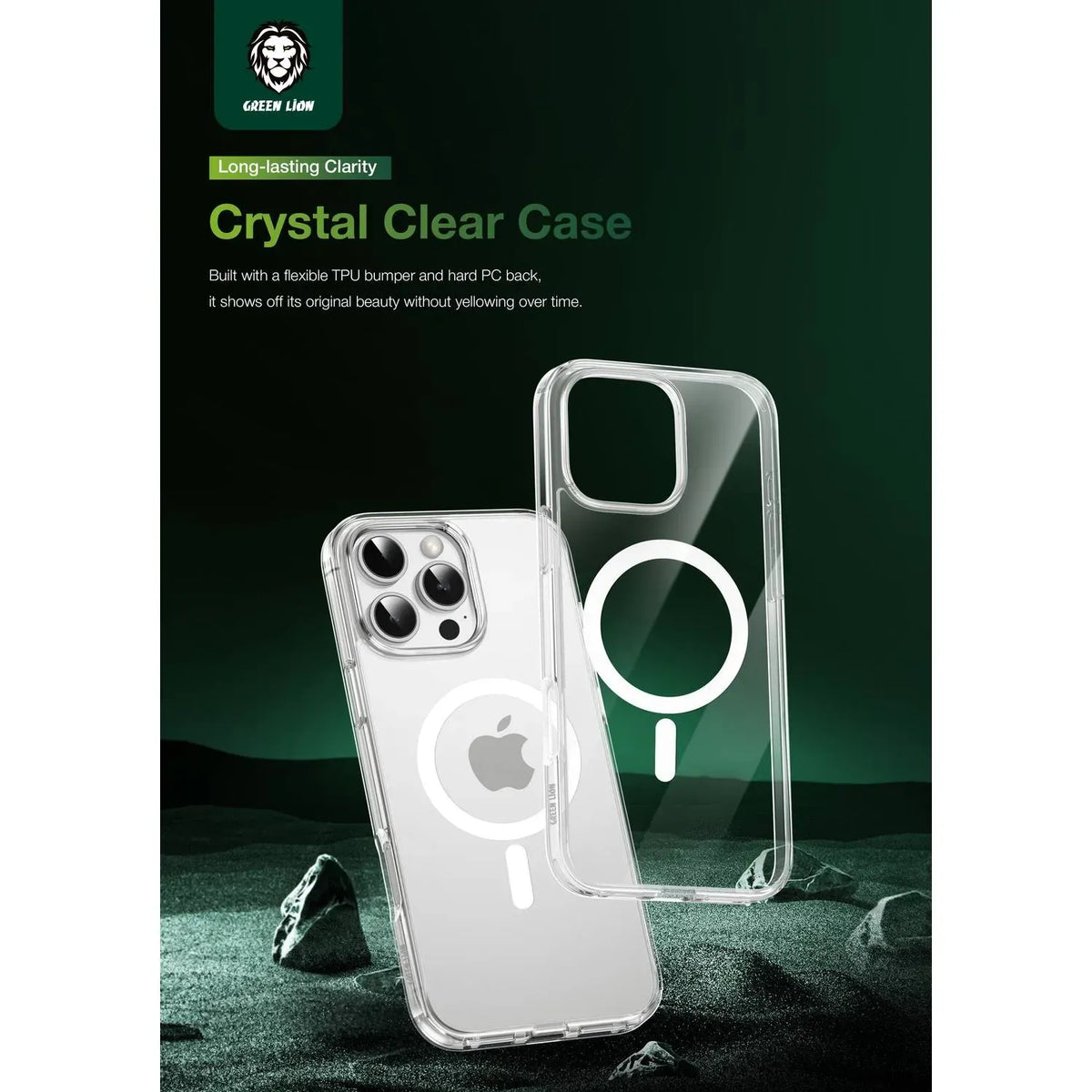 Green Lion Mag Safe Crystal Clear – image 9
