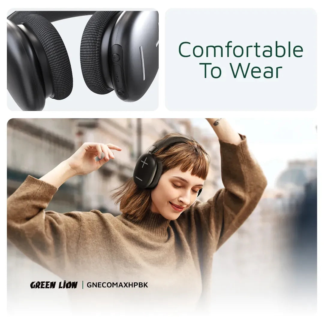 Green Lion Echo Max Headphone - Black – image 2