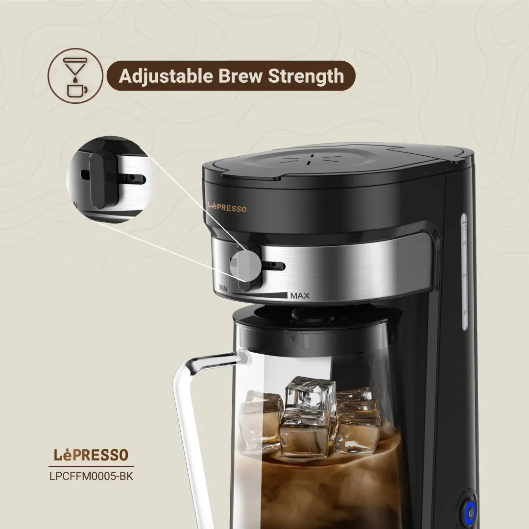 LePresso Cold Brew Machine Ice Coffee Tea Black – image 5