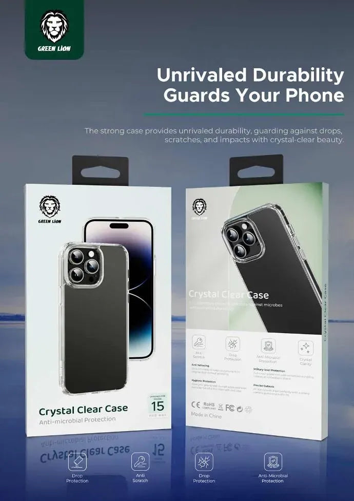 Green Lion Crystal Clear Case – image 12