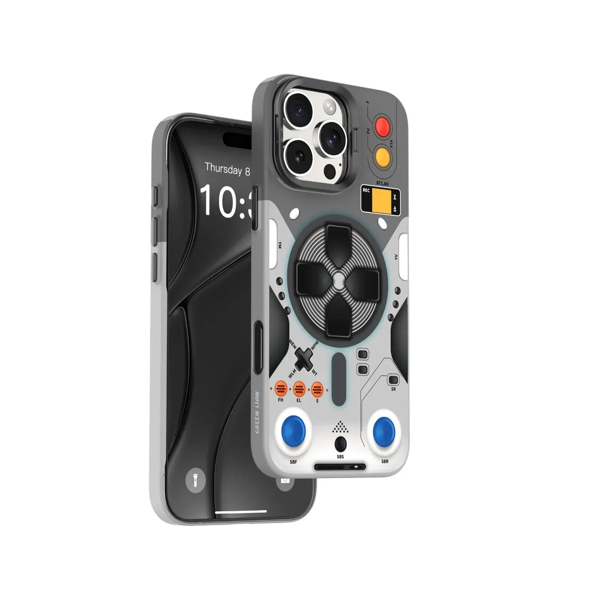 Green Lion Techguard Mag Safe Case - Gray