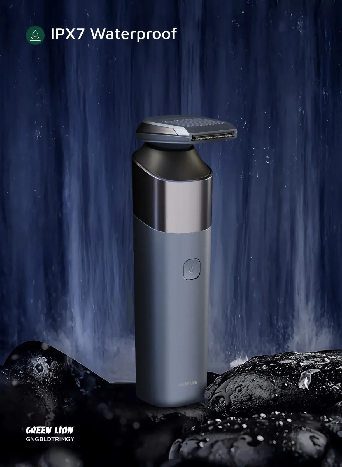 Green Lion G Blade Hair Nose Trimmer Shaver Gray – image 13