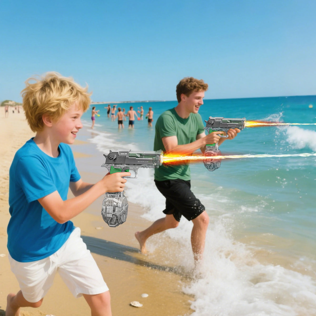 Green Lion GN 85-Electric Water Gun - Grey – image 3
