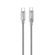 Green Lion 240 WUSB-Cto USB-CUltra-Fast Charging 1 m Braided Cable - Gray