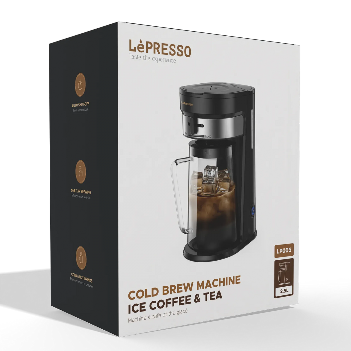 LePresso Cold Brew Machine Ice Coffee Tea Black – image 8