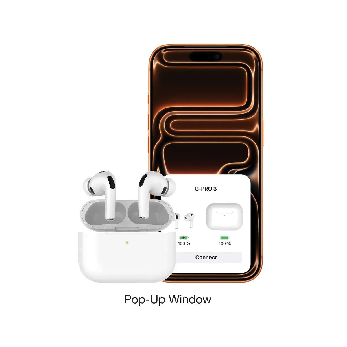 Green Lion Earbuds Pro 3 True Wireless Earbuds White – image 2
