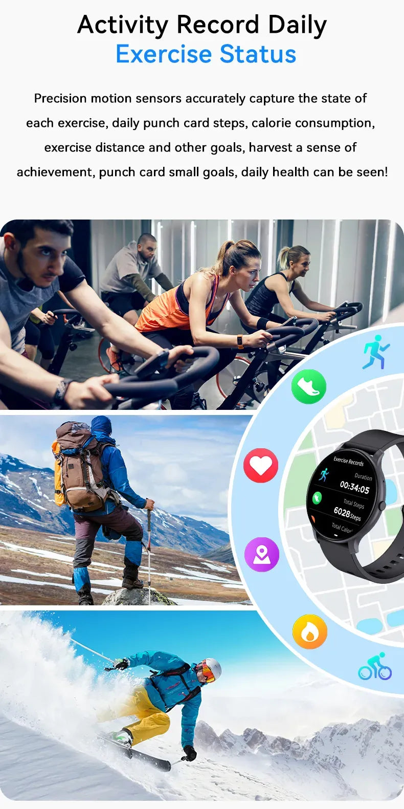 Green Lion GT-FITSmart Watch - BLUE – image 6