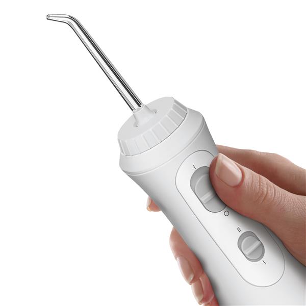 خيط مائي لاسلكي كوردلس بلس - أبيض | Waterpik Cordless Plus Water Flosser White – WP450ME | صورة المنتج 4 / Product image 4